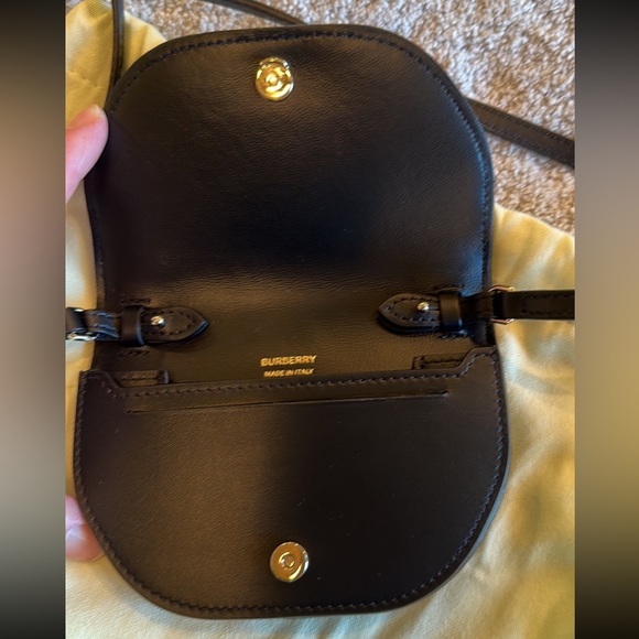 BURBERRY Micro Olympia Tartan Nylon Twill Shoulder Bag - Picture 11 of 13